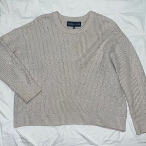 Cream Kendall & Kylie Sweater